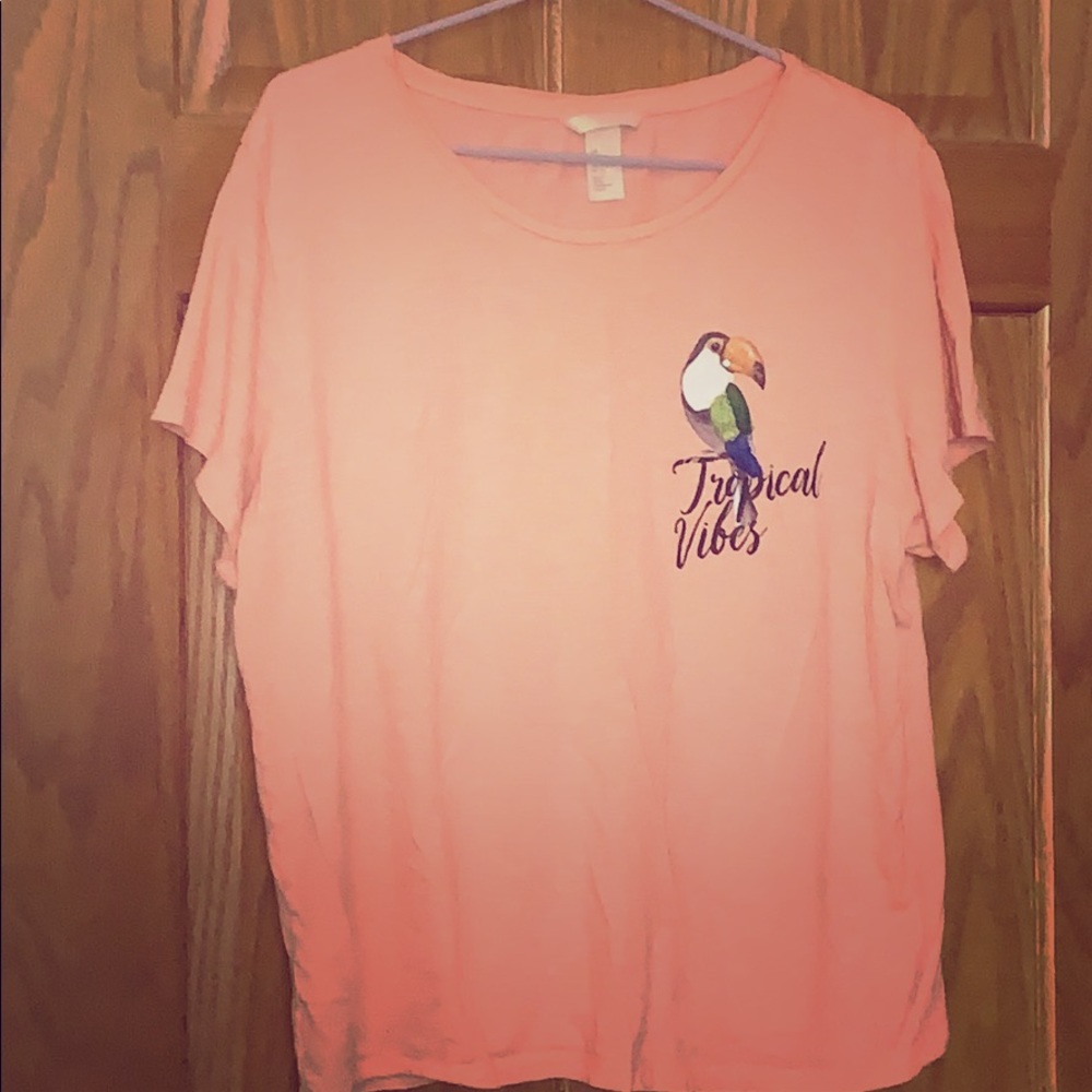 Tropical Vibes Tee SIZE L